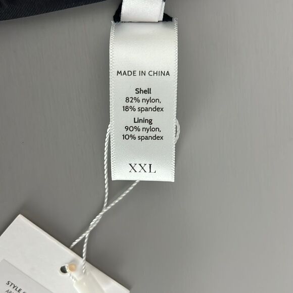 NWT Andie Swim The Girl Short Bottom Eco Nylon in Black Size XXL - Picture 5 of 8